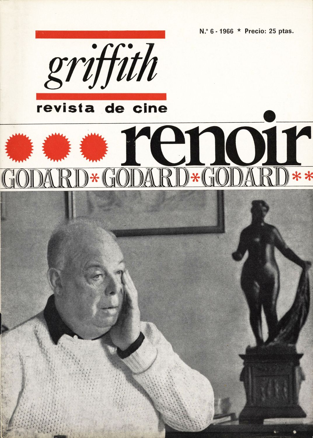GRIFFITH magazine cover Issue 6  1966