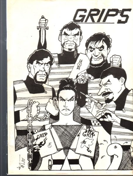 GRIP magazine cover Issue 5 September 1979
