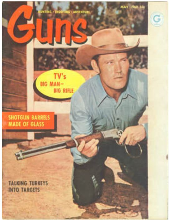 GUNS magazine cover  May 1960