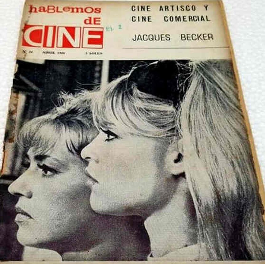 HABLEMOS DE CINE magazine cover Issue 24  April 1966