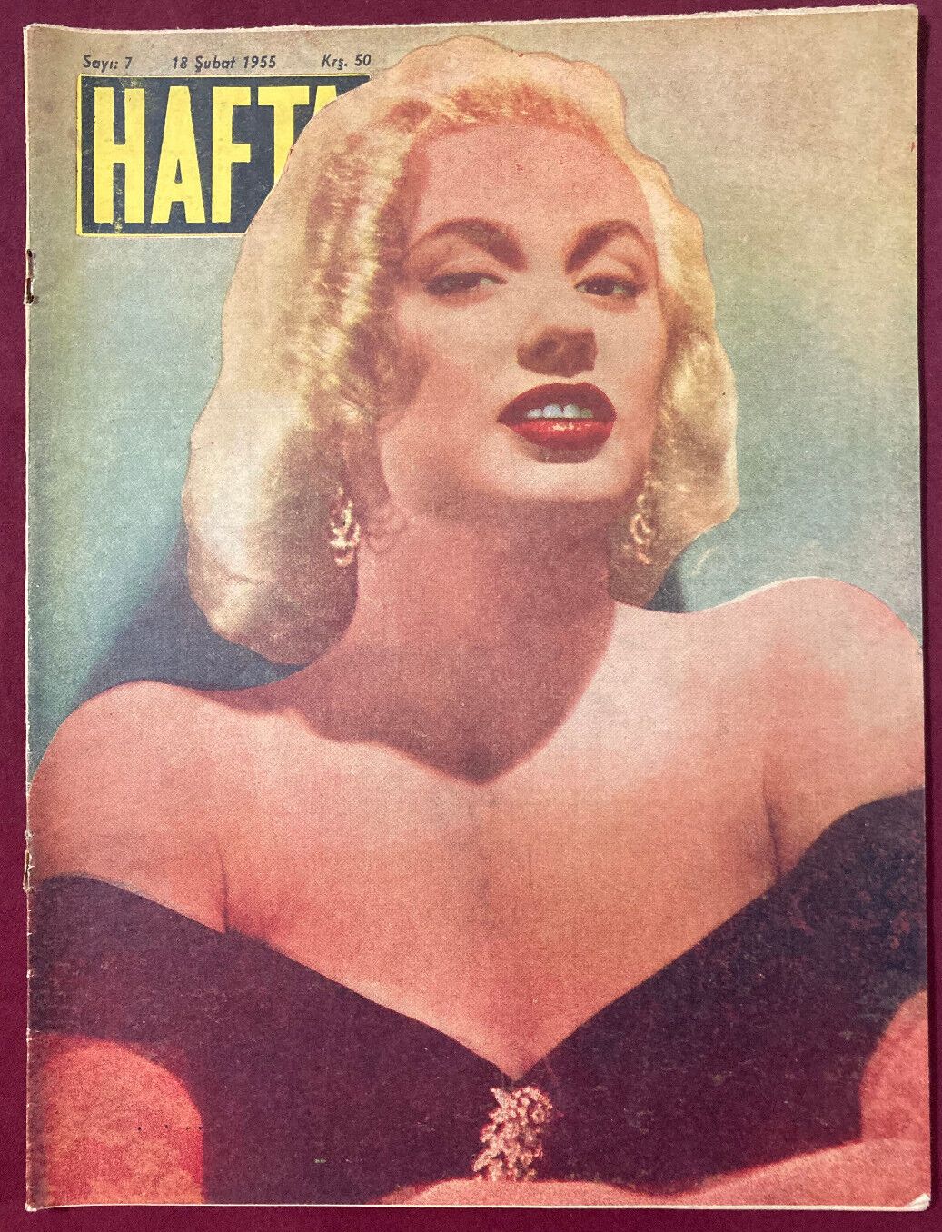 HAFTA magazine cover Issue 7   1955