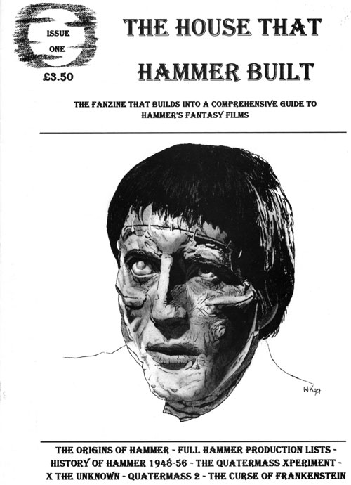 HOUSE THAT HAMMER BUILT magazine cover Issue 1  1996