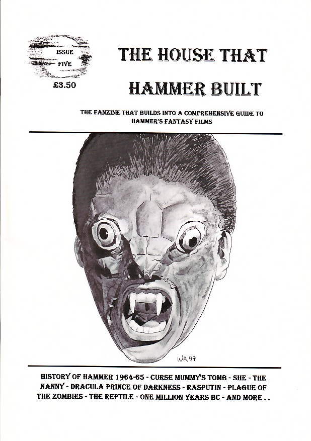 HOUSE THAT HAMMER BUILT magazine cover Issue 5  1998