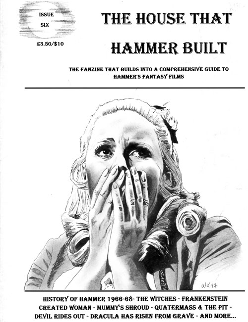 HOUSE THAT HAMMER BUILT magazine cover Issue 6  1998