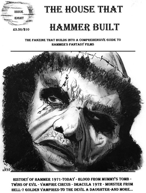 HOUSE THAT HAMMER BUILT magazine cover Issue 8  1999
