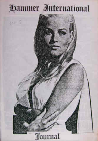 HAMMER INTERNATIONAL JOURNAL magazine cover Issue 5  1981