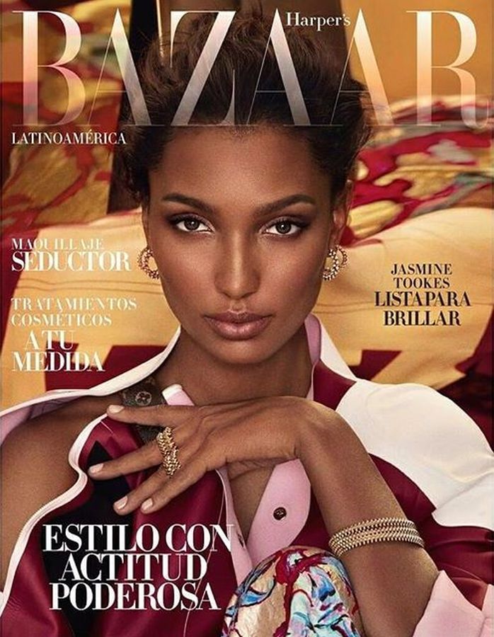 HARPERS BAZAAR MEXICO magazine side cover  April 2019