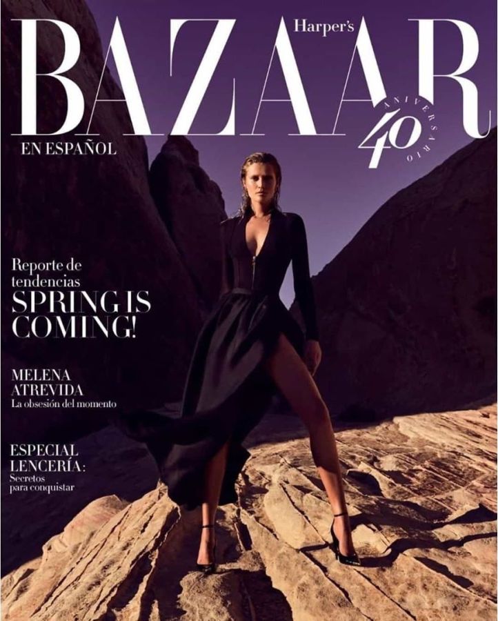 HARPERS BAZAAR MEXICO magazine cover  February 2020