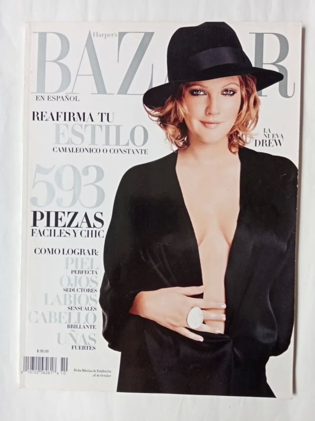 HARPERS BAZAAR MEXICO magazine cover  October 2002
