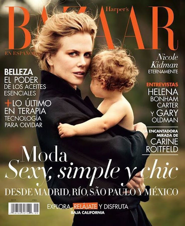 HARPERS BAZAAR MEXICO magazine cover  September 2012