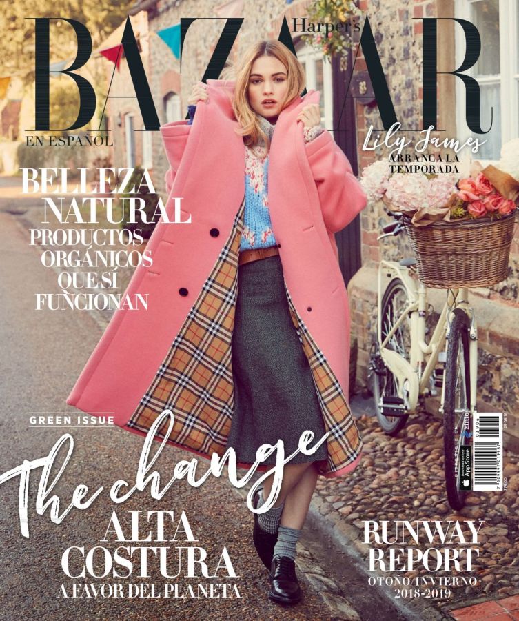 HARPERS BAZAAR MEXICO magazine cover  July 2018