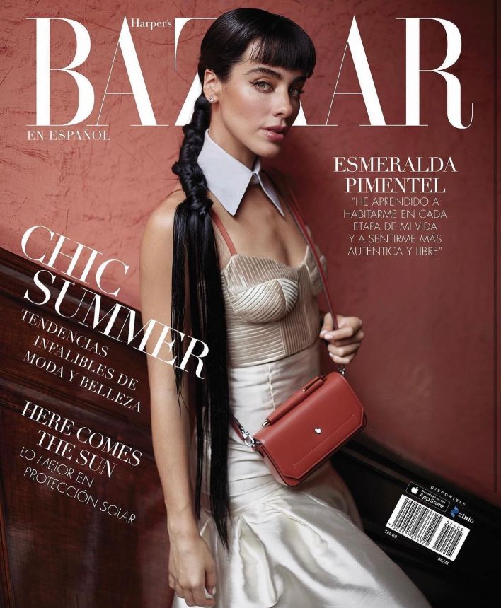 HARPERS BAZAAR MEXICO magazine side cover  June 2023