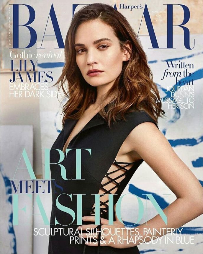 HARPERS BAZAAR UK magazine cover  November 2020