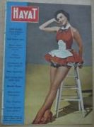 RESIMLI HAYAT magazine side cover Issue 11 March 1953