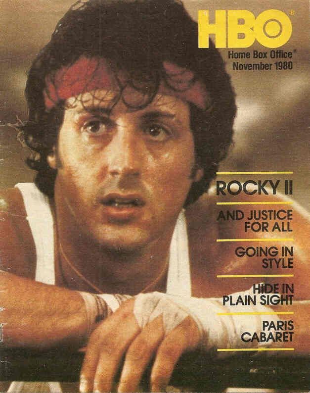 HBO magazine cover November 1980