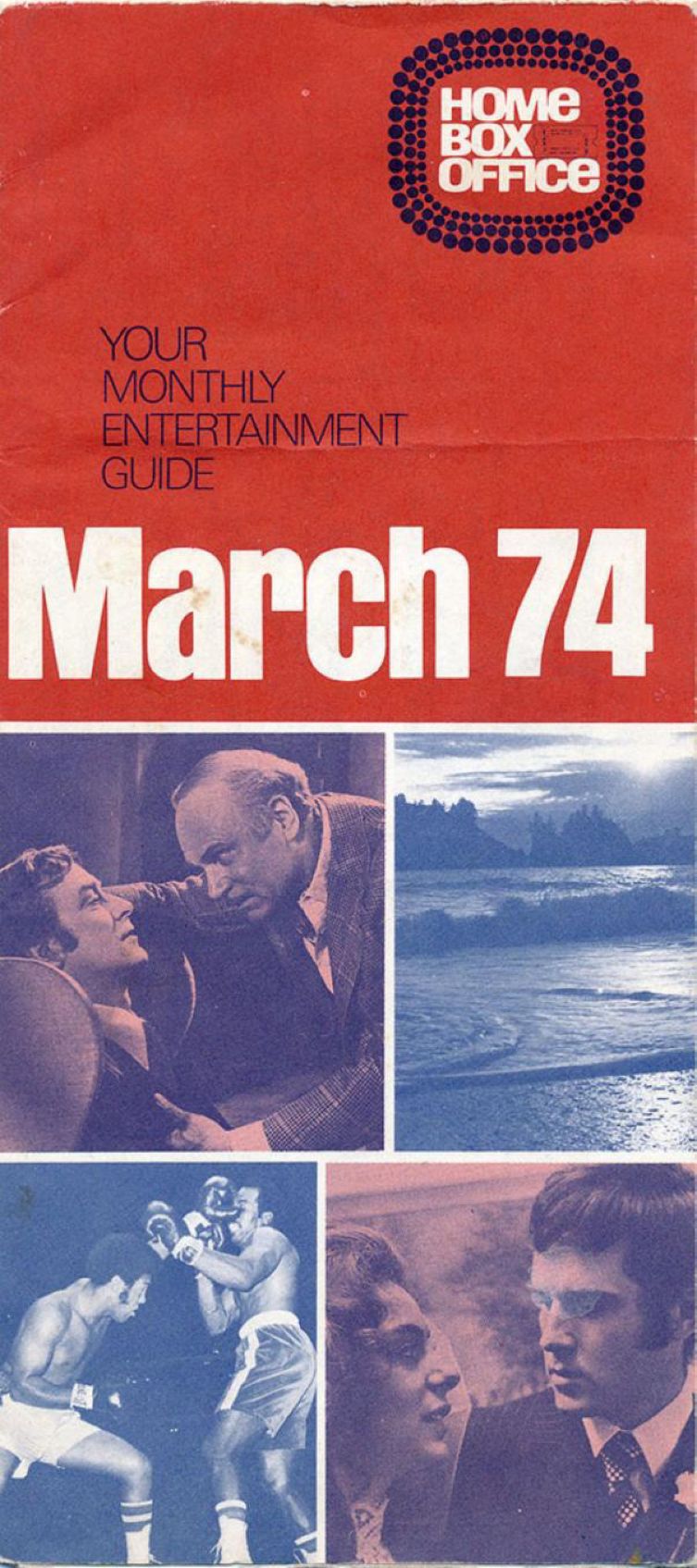 HBO magazine cover  March 1974