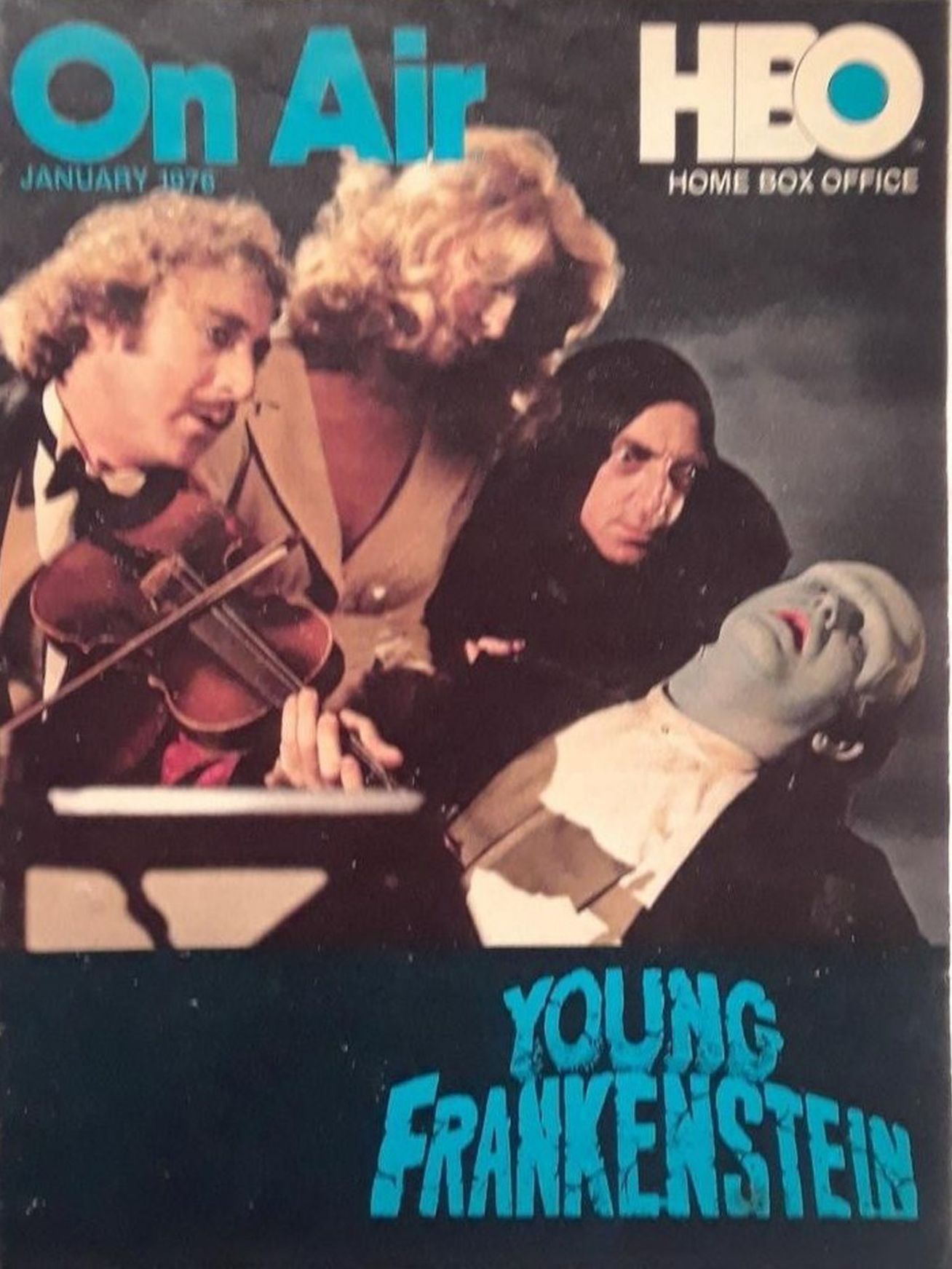 HBO magazine cover  January 1976