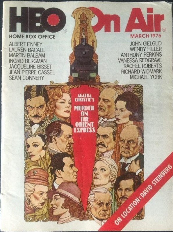 HBO magazine cover  March 1976
