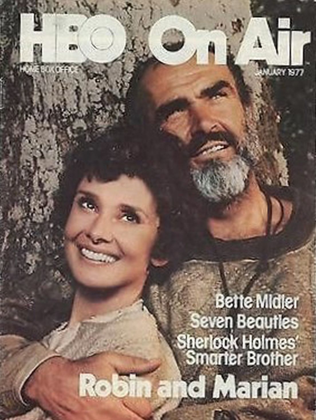 HBO magazine cover  January 1977