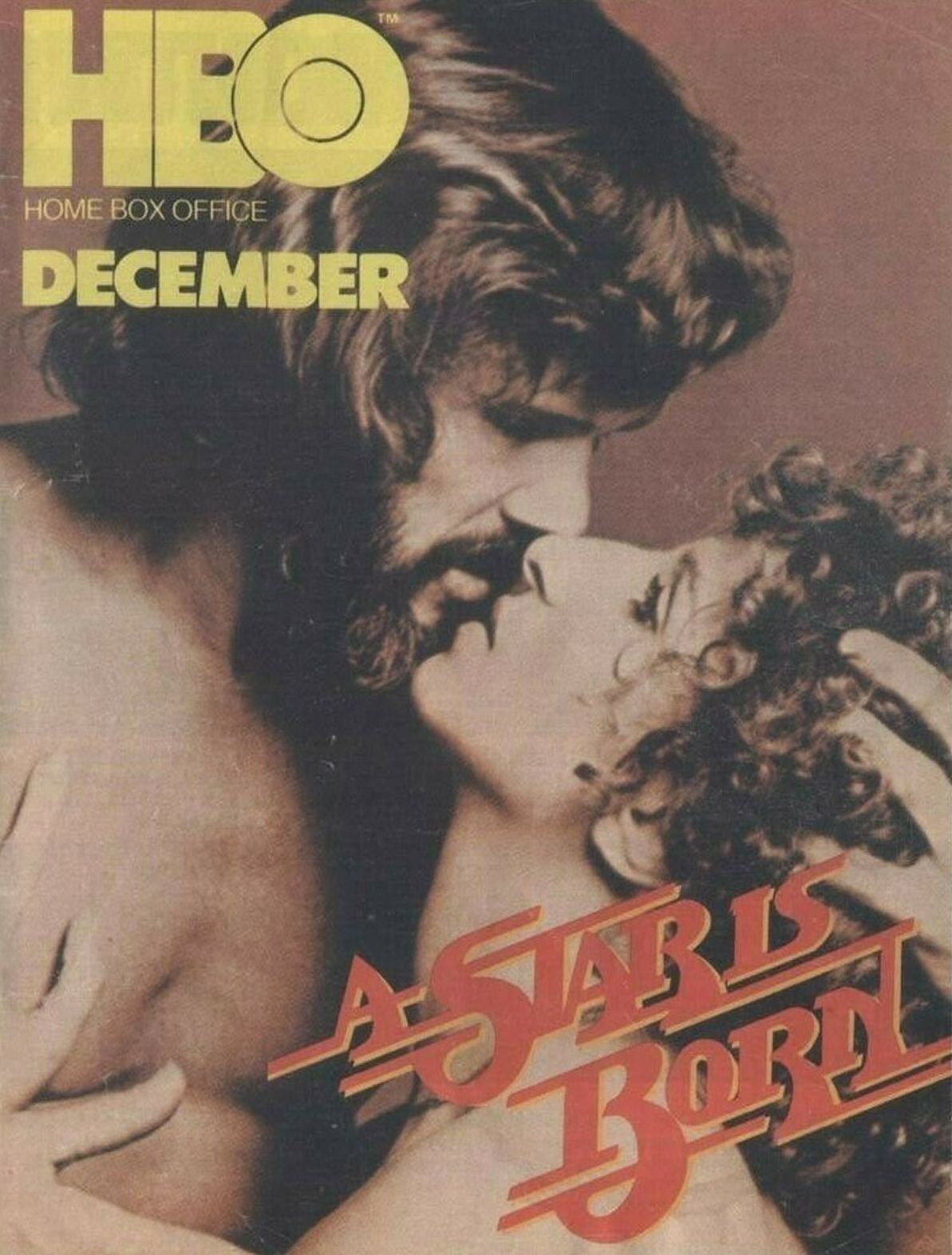 HBO magazine cover  December 1977