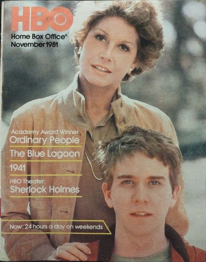 HBO magazine cover  November 1981