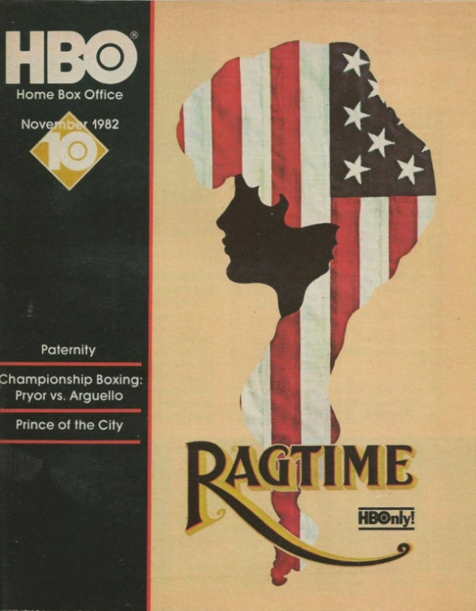 HBO magazine cover  November 1982
