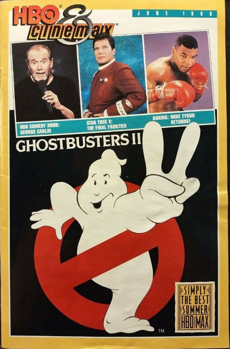 HBO CINEMAX magazine cover  June 1990