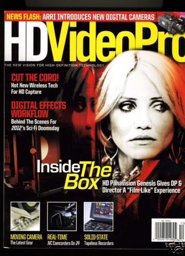HD VIDEO PRO magazine cover November/December 2009