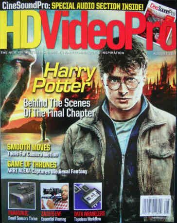 HD VIDEO PRO magazine cover August 2011