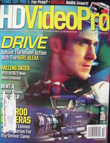 HD VIDEO PRO magazine cover October 2011