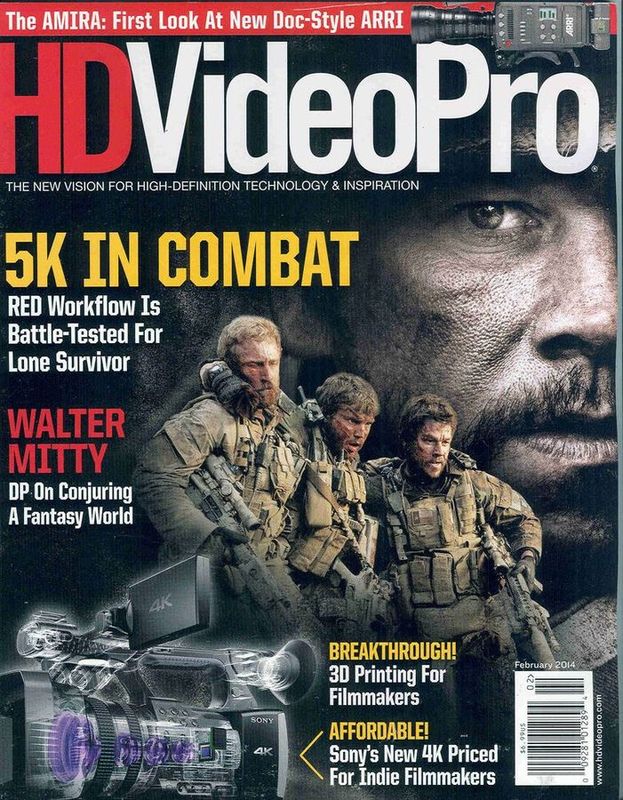 HD VIDEO PRO magazine cover February/March 2014