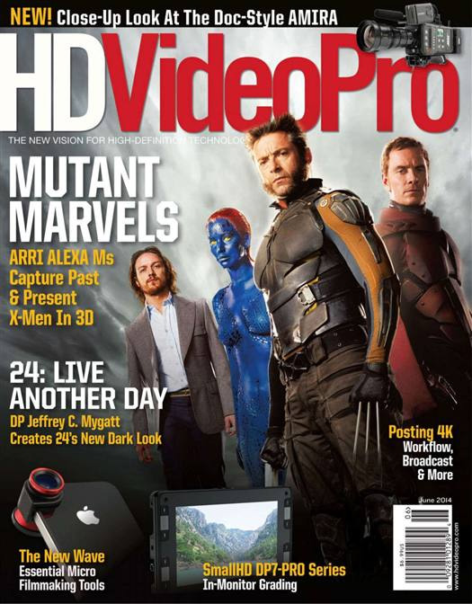 HD VIDEO PRO magazine cover June/July 2014