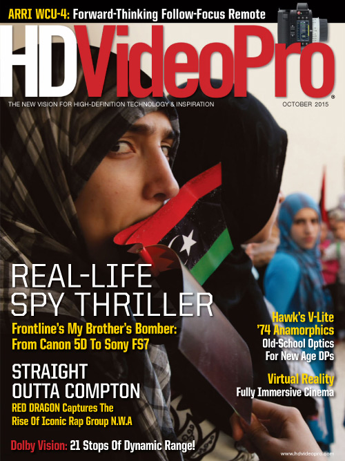 HD VIDEO PRO magazine cover October 2015
