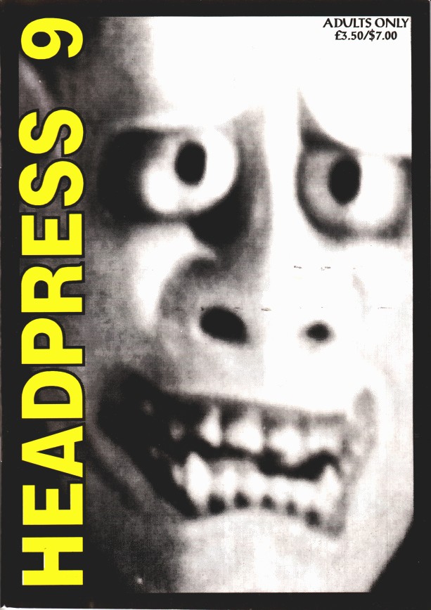 HEADPRESS magazine cover Issue 9  1994