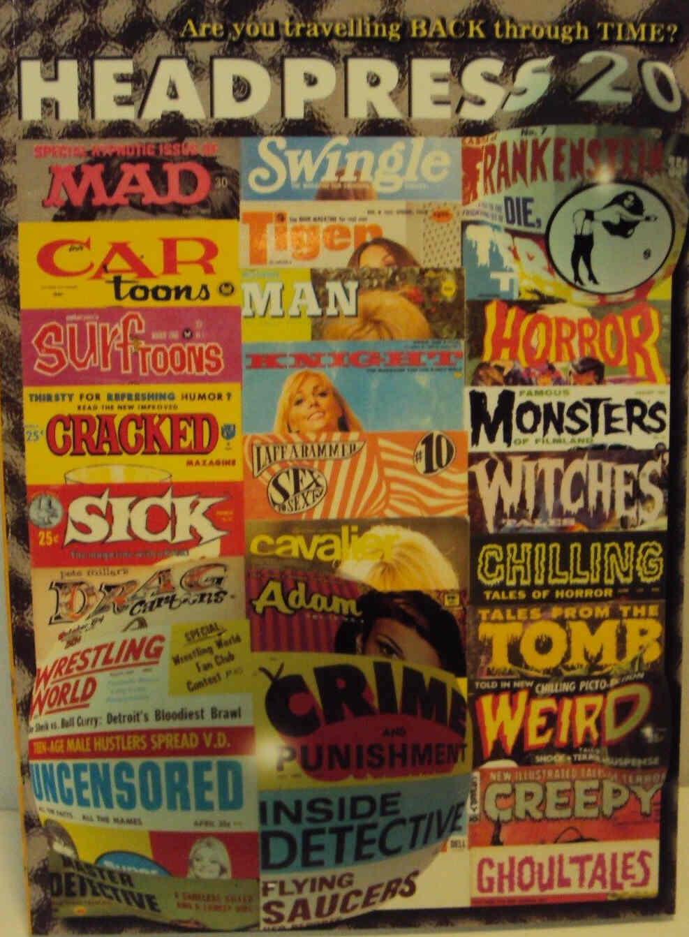 HEADPRESS magazine cover Issue 20 Summer 2000