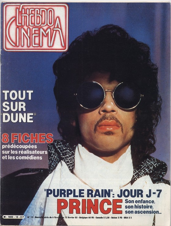 HEBDO CINEMA magazine cover Issue 15 6 February 1985