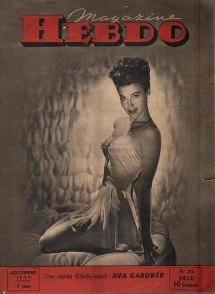 HEBDO magazine cover Issue 32 September 1945