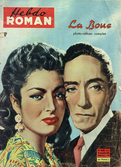 HEBDO ROMAN magazine side cover Issue 2 26 September 1956