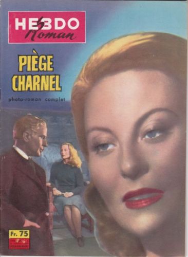 HEBDO ROMAN magazine side cover Issue 2 14 January 1959