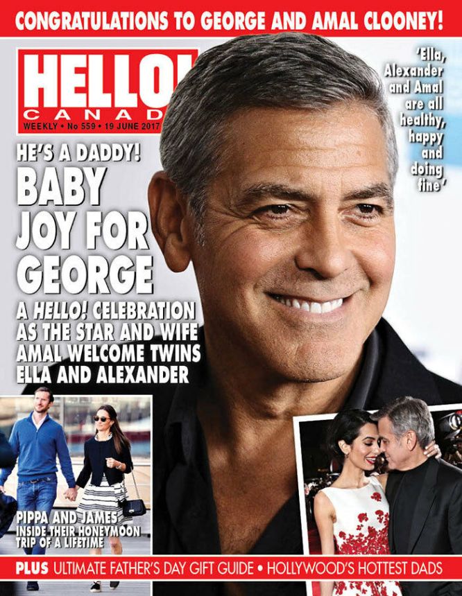 HELLO CANADA magazine cover 19 June 2017
