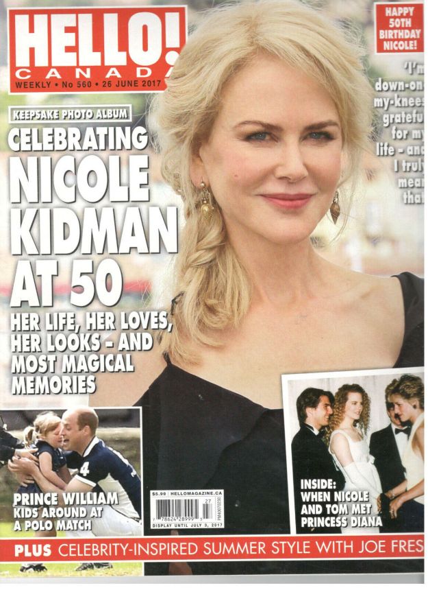 HELLO CANADA magazine cover 26 June 2017