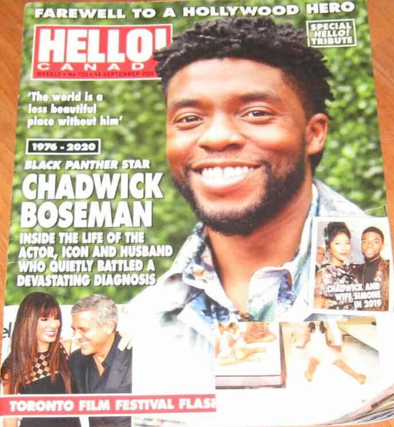 HELLO CANADA magazine cover 14 September 2020