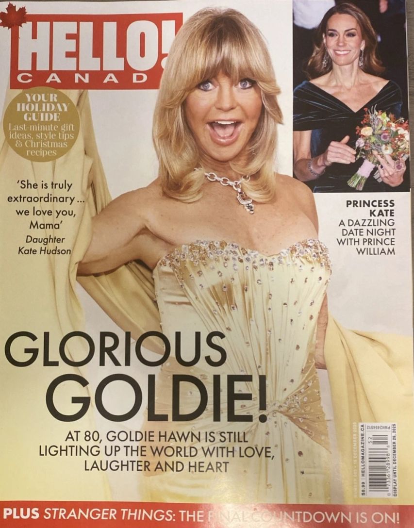 HELLO CANADA magazine cover 15 December 2025