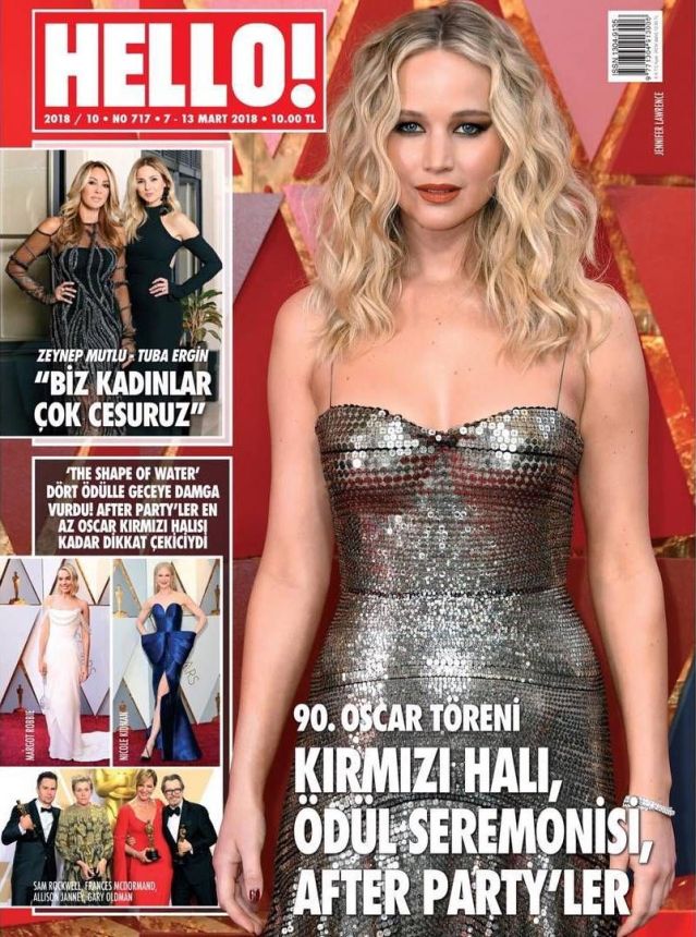 HELLO! TURKEY magazine cover 7 March 2018