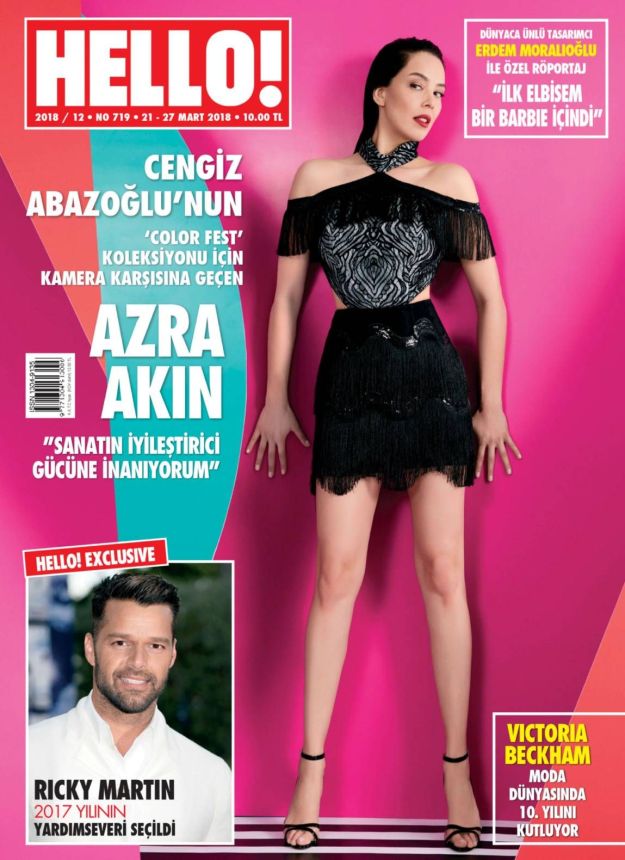 HELLO! TURKEY magazine cover 21 March 2018