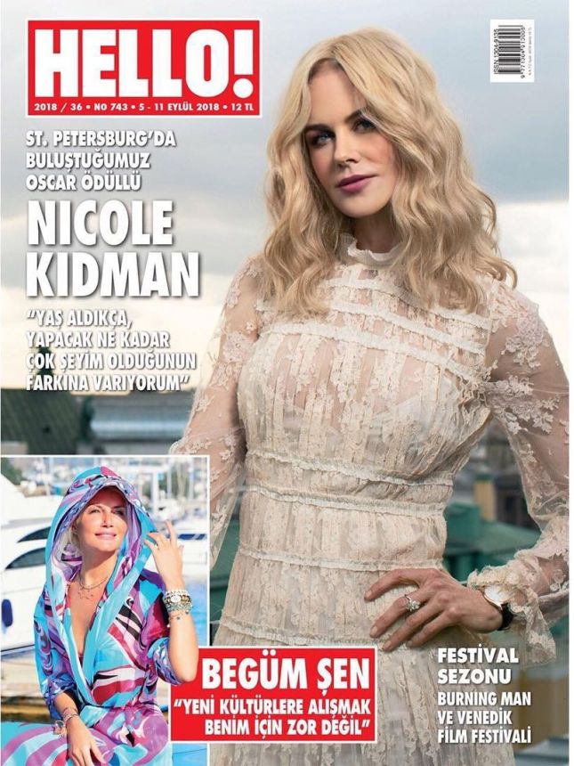 HELLO! TURKEY magazine cover 5 September 2018