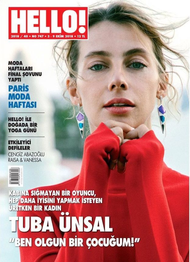 HELLO! TURKEY magazine cover 3 October 2018