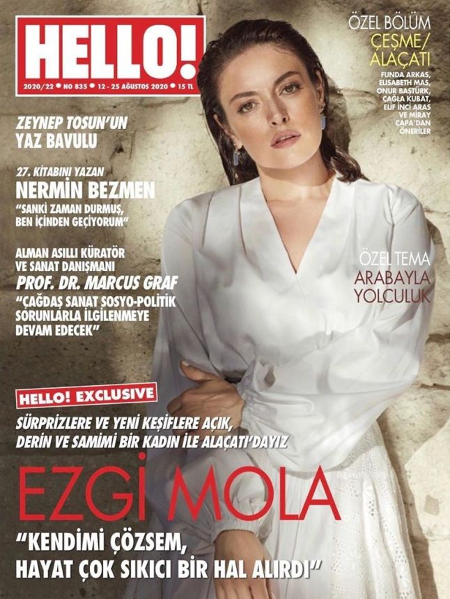 HELLO! TURKEY magazine cover 12 August 2020