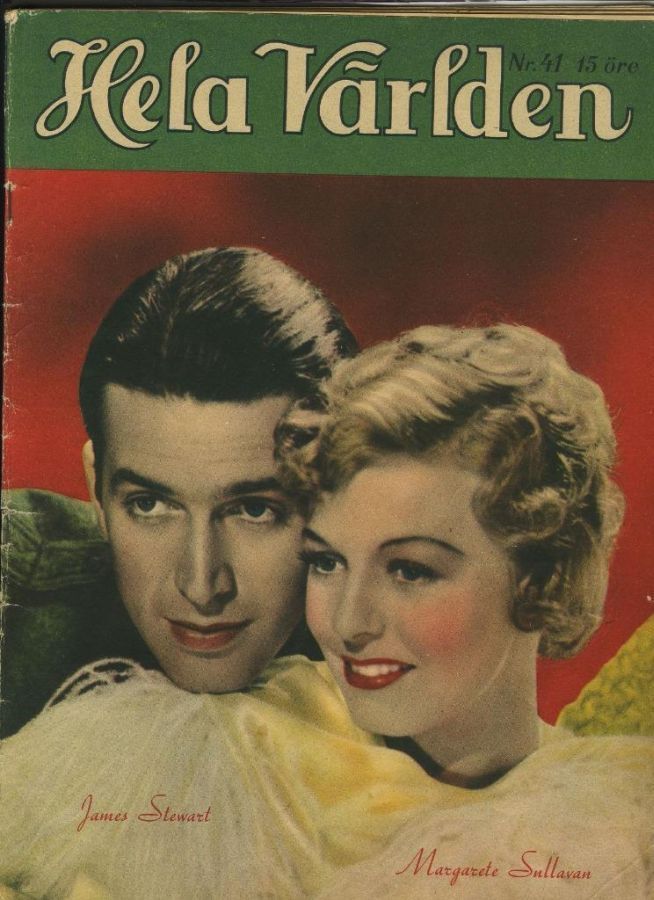 HELA VARLDEN magazine side cover Issue 41   1938