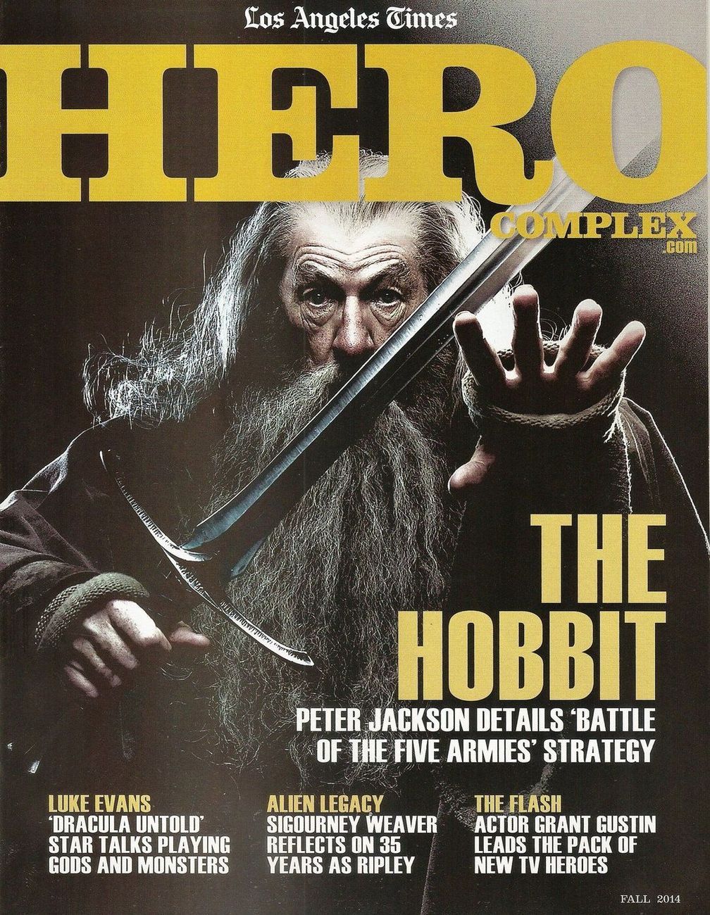 HERO COMPLEX magazine cover Fall 2014